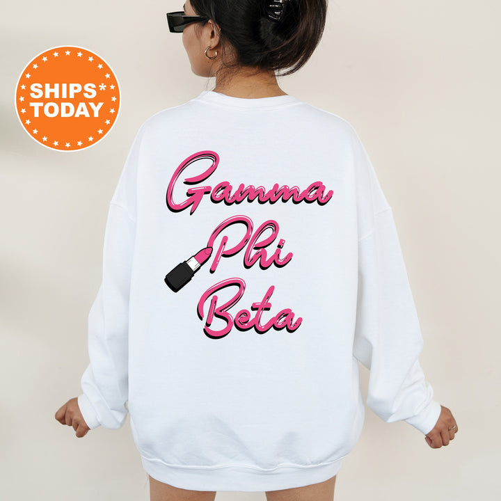 Gamma Phi Beta Glamour Sorority Sweatshirt | Gamma Phi Sorority Apparel | Big Little Sorority Reveal | College Greek Sweatshirt _ 13043g