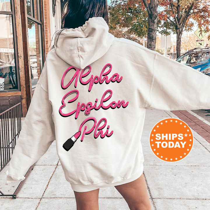 Alpha Epsilon Phi Glamour Sorority Sweatshirt | AEPHI Sorority Apparel | Big Little Sorority Reveal | College Greek Sweatshirt _ 13031g