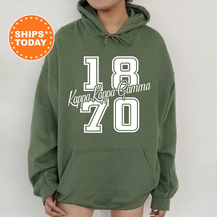 Kappa Kappa Gamma Big Year Sorority Sweatshirt | Kappa Apparel | Big Little Reveal | Bid Day Basket | Initiation Gift | Kappa Hoodie _ 7245g