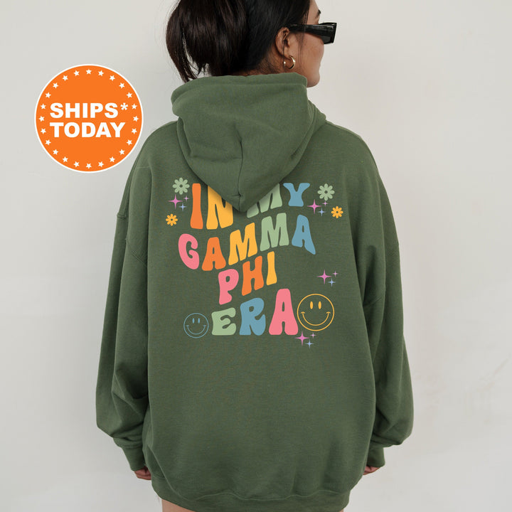In My Gamma Phi Era | Gamma Phi Beta Rockin' Sorority Sweatshirt | GPHI Sorority Merch | Big Little Reveal Gift | Greek Apparel