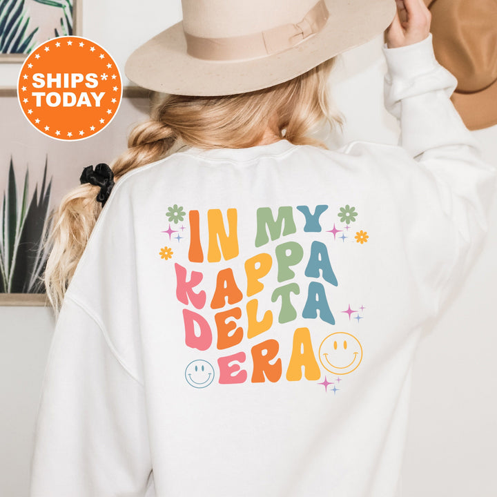 In My Kappa Delta Era | Kappa Delta Rockin' Sorority Sweatshirt | kay Dee Sorority Merch | Big Little Reveal Gift | Greek Apparel