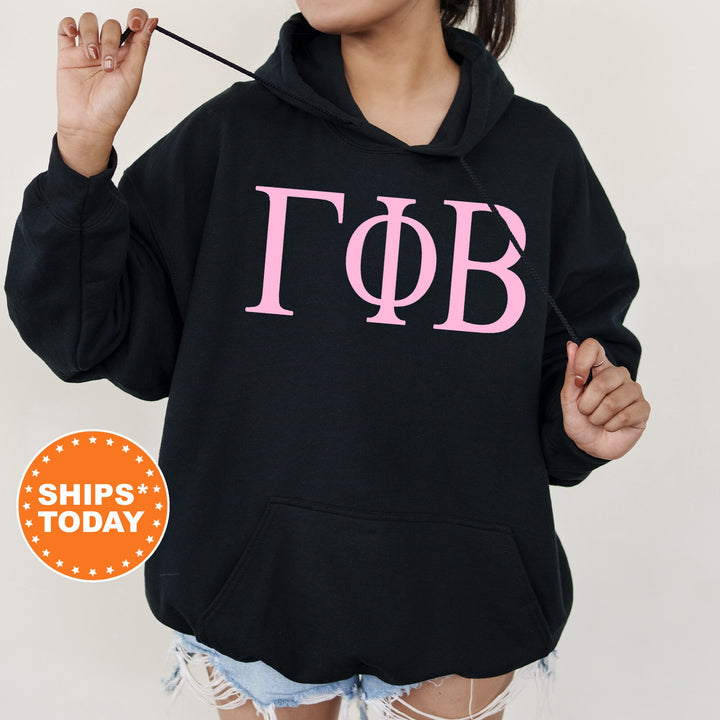 Gamma Phi Beta Just the Letters Sorority Sweatshirt | Gamma Phi Greek Letters | Sorority Letters | Big Little Reveal | Greek Apparel