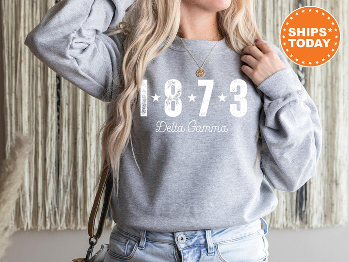 Delta Gamma Era Star Sorority Sweatshirt | Dee Gee Crewneck Sweatshirt | Sorority Hoodie | Big Little Reveal | Greek Apparel _ 11245g