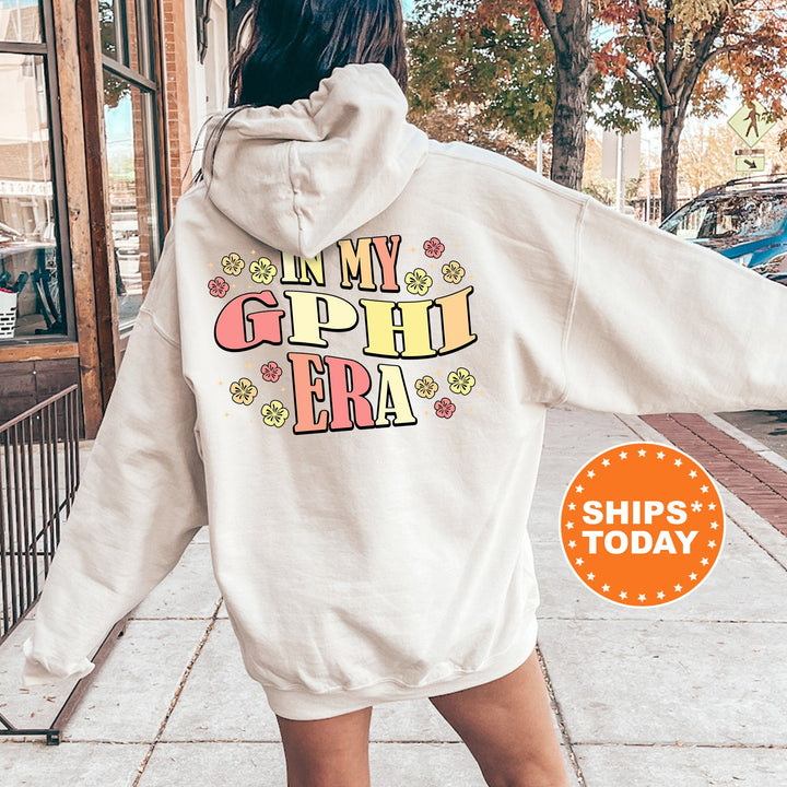 In My GPHI Era | Gamma Phi Beta Sunset Blooms Sorority Sweatshirt | Oversized Hoodie | Big Little Reveal | Custom Greek Sweatshirt _ 15709g