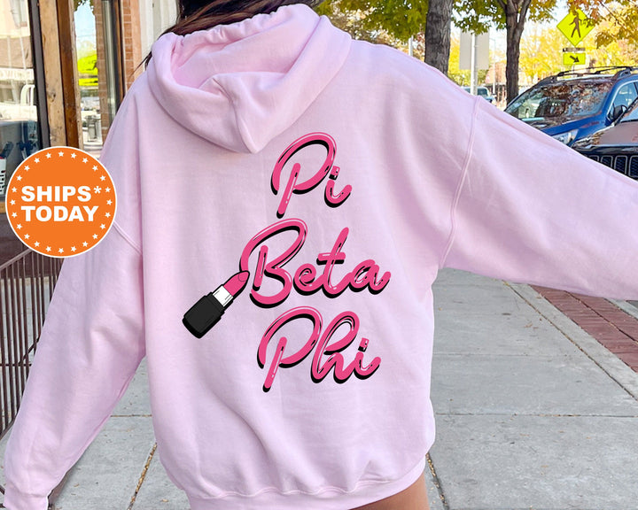 Pi Beta Phi Glamour Sorority Sweatshirt | Pi Phi Sorority Apparel | Big Little Reveal | Sorority Merch | College Greek Sweatshirt _ 13049g