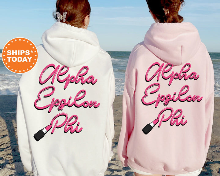 Alpha Epsilon Phi Glamour Sorority Sweatshirt | AEPHI Sorority Apparel | Big Little Sorority Reveal | College Greek Sweatshirt _ 13031g