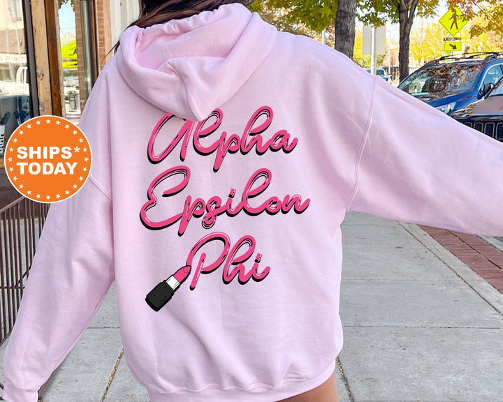 Alpha Epsilon Phi Glamour Sorority Sweatshirt | AEPHI Sorority Apparel | Big Little Sorority Reveal | College Greek Sweatshirt _ 13031g