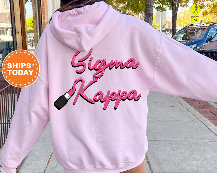 Sigma Kappa Glamour Sorority Sweatshirt | Sigma Kappa Sorority Apparel | Big Little Sorority Reveal | College Greek Sweatshirt _ 13051g