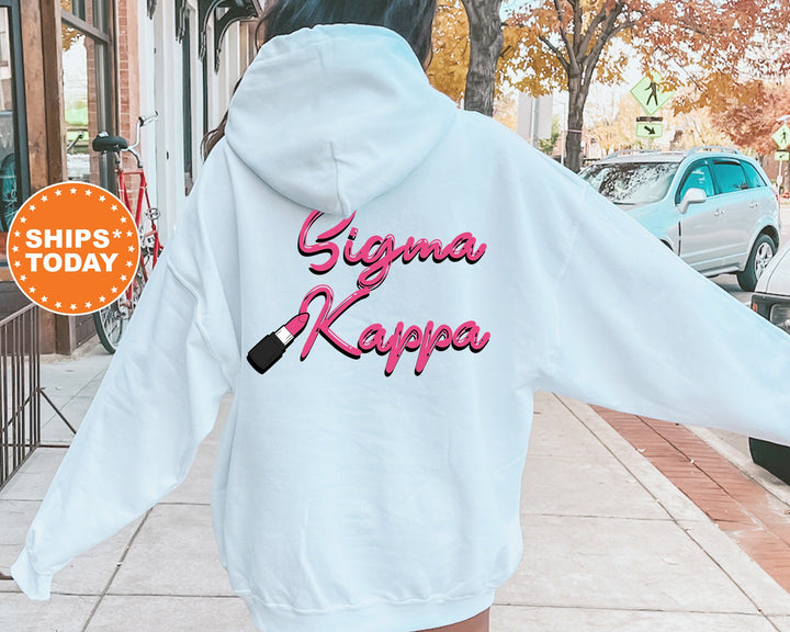 Sigma Kappa Glamour Sorority Sweatshirt | Sigma Kappa Sorority Apparel | Big Little Sorority Reveal | College Greek Sweatshirt _ 13051g