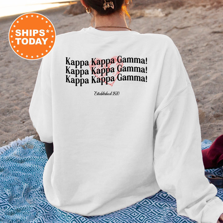Kappa Kappa Gamma Balloon Bliss Sorority Sweatshirt | Kappa Big Little Reveal | KKG Sorority Hoodie | Kappa Kappa Gamma Sweatshirt 13701g