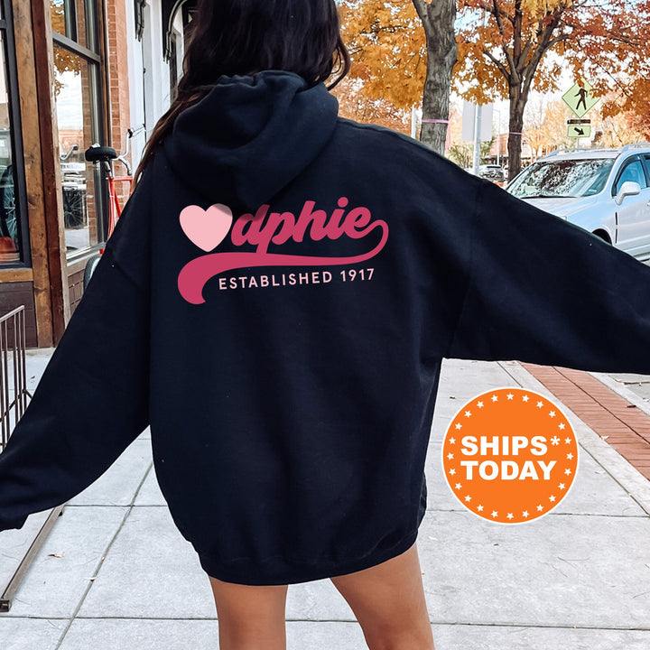 Delta Phi Epsilon Heart Haven Sorority Sweatshirt | Delta Phi Epsilon Hoodie | DPHIE Sweatshirt | Big Little Reveal | Sorority Gift