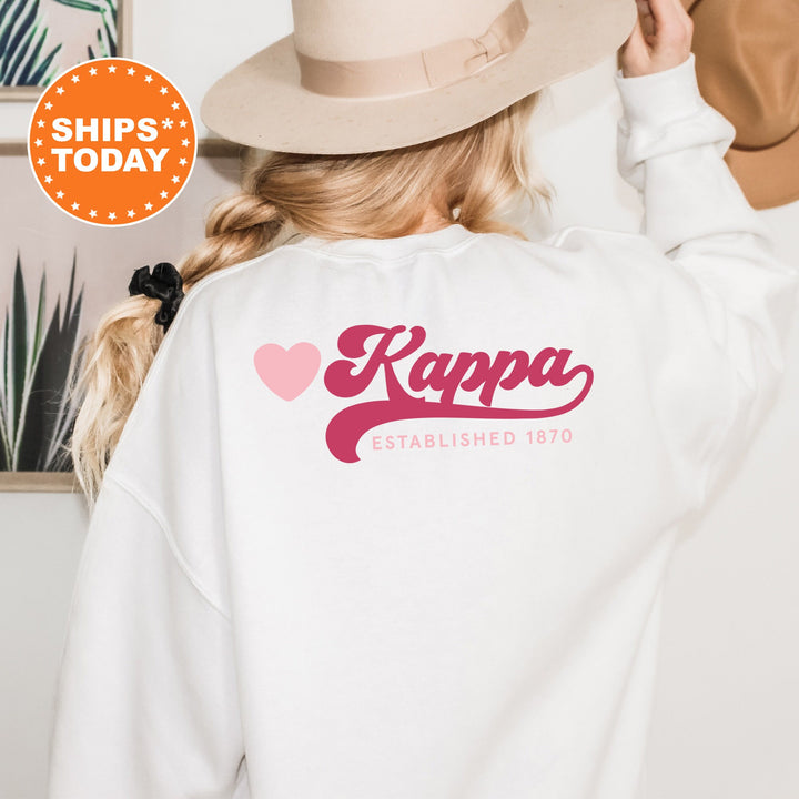 Kappa Kappa Gamma Heart Haven Sorority Sweatshirt | Kappa Kappa Gamma Hoodie | KAPPA Sweatshirt | Sorority Merch | Big Little Gift 13545g