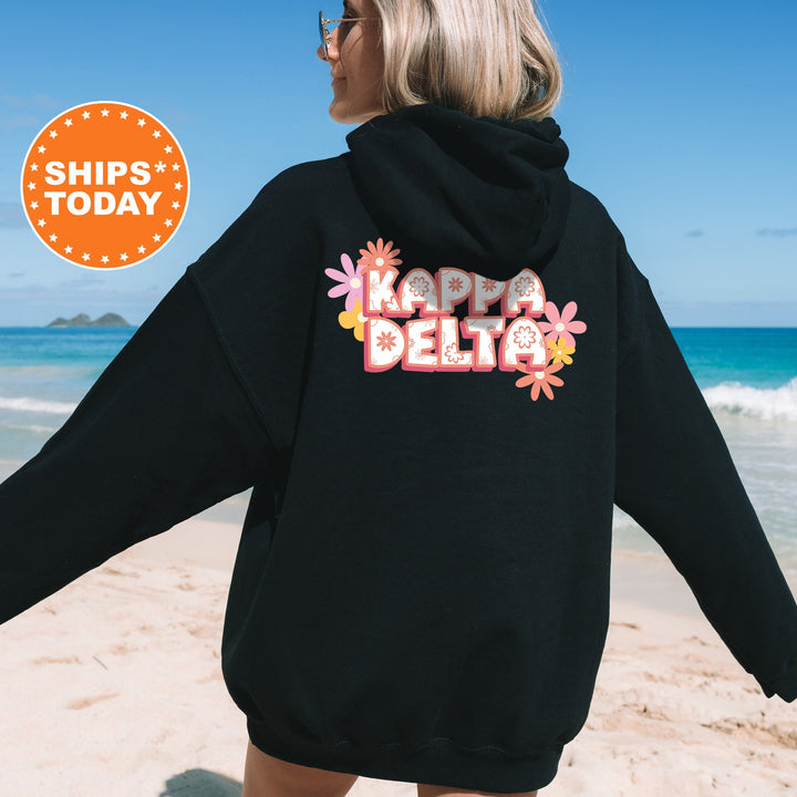 Kappa Delta Allure Sorority Sweatshirt | Kappa Delta Floral Sweatshirt | Kay Dee Sorority Merch | Big Little Reveal Gift | Greek Apparel