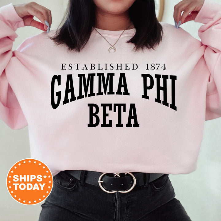 Gamma Phi Beta Founding Sorority Sweatshirt | Gamma Phi Beta Sweatshirt | Gamma Phi Sorority Merch | GPHI Hoodie | Big Little Gift _ 5456g