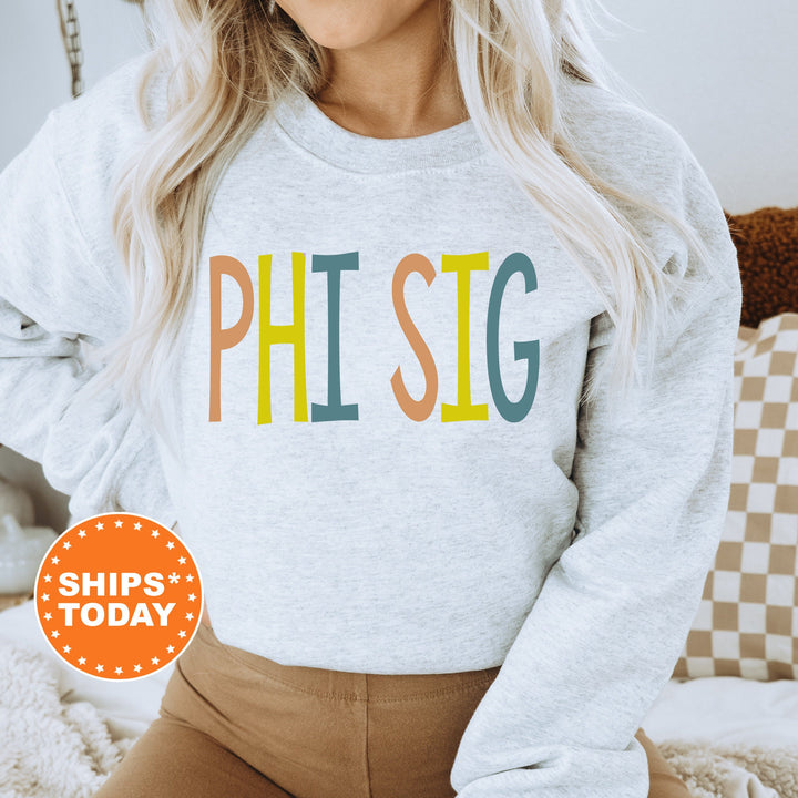Phi Sigma Sigma Uniquely Me Sorority Sweatshirt | Phi Sig Merch | Sorority Initiation Gift | Phi Sig Hoodie | Big Little Reveal _ 5829g