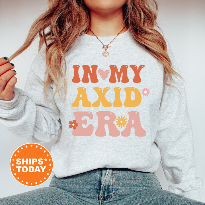 In My AXID Era | Alpha Xi Delta Big Floral Sorority Sweatshirt | Sorority Apparel | Big Little Reveal | Alpha Xi Greek Sweatshirt _ 15833g