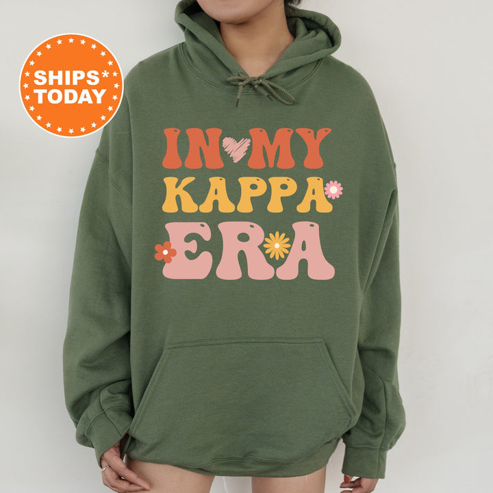 In My KAPPA Era | Kappa Kappa Gamma Big Floral Sorority Sweatshirt | Sorority Apparel | Big Little Reveal | Greek Sweatshirt _ 15842g