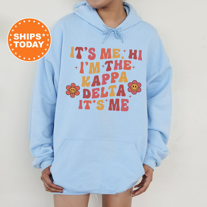 It's Me Hi I'm The Kappa Delta It's Me | Kappa Delta Azalea Sorority Sweatshirt | Sorority Apparel | Big Little Sorority Gifts _ 15867g