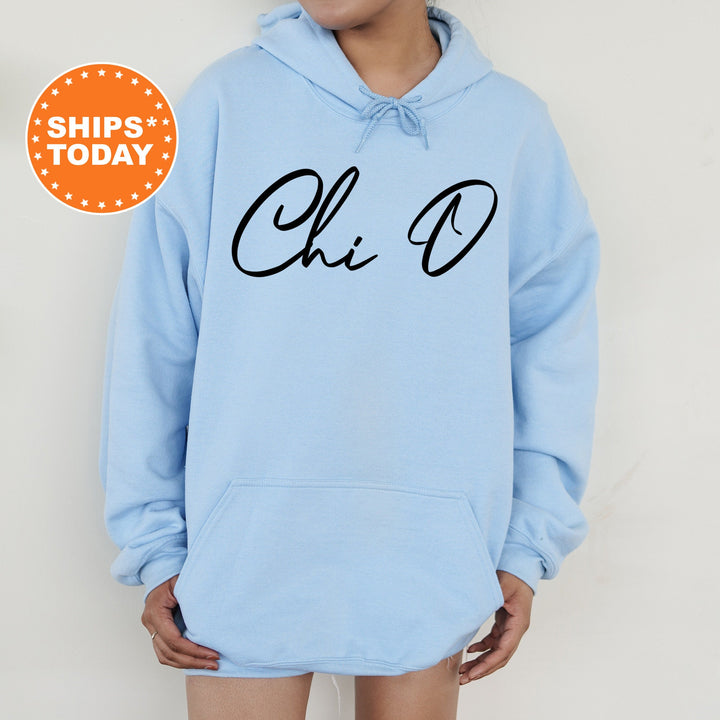 Chi Omega Nickname Sorority Sweatshirt | Chi Omega Sorority Apparel | Big Little Reveal | Chi O Sorority Merch | College Apparel 7419g