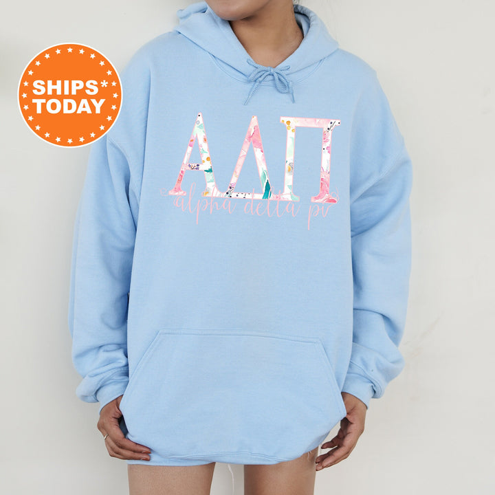 Alpha Delta Pi Simply Paisley Sorority Sweatshirt | Alpha Delta Pi Sweatshirt | Greek Letters | Big Little Gifts | ADPi Sorority Crewneck
