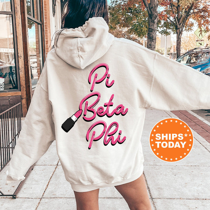Pi Beta Phi Glamour Sorority Sweatshirt | Pi Phi Sorority Apparel | Big Little Reveal | Sorority Merch | College Greek Sweatshirt _ 13049g