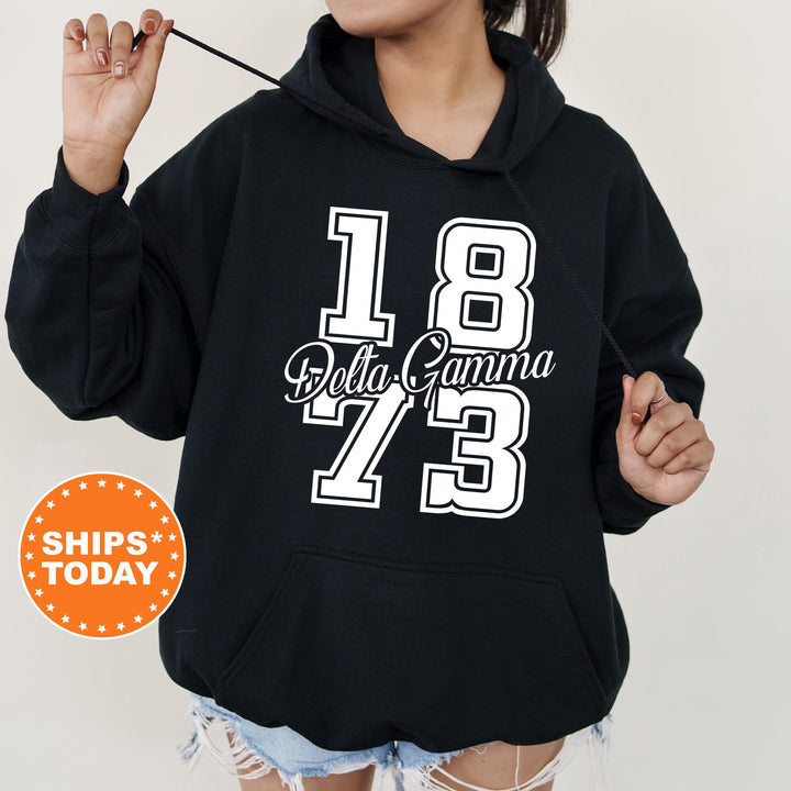 Delta Gamma Big Year Sorority Sweatshirt | Dee Gee Crewneck | Greek Apparel | Big Little Reveal | Bid Day Gift | Delta Gamma Hoodie _ 7239g