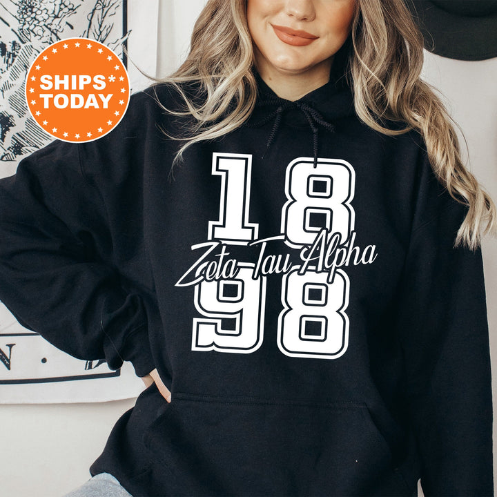 Zeta Tau Alpha Big Year Sorority Sweatshirt | Zeta Hoodie | Greek Apparel | Big Little Reveal | Bid Day Gifts | Trendy Sweatshirt _ 7253g