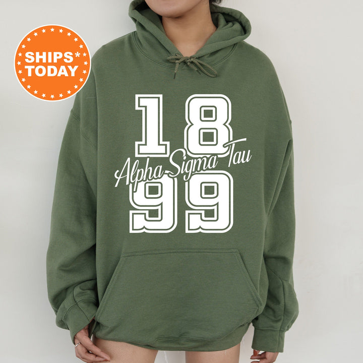 Alpha Sigma Tau Big Year Sorority Sweatshirt | AST Apparel | Sorority Hoodie | Sorority Gifts | Big Little Reveal | Bid Day Basket _ 7235g