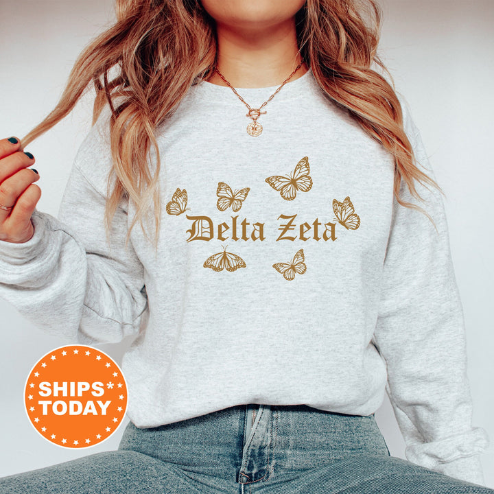 Delta Zeta Goldie Sorority Sweatshirt | Dee Zee Sorority Merch | Big Little Reveal | Delta Zeta Sorority Gifts | College Sweatshirt