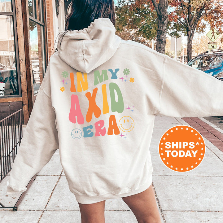 In My AXID Era | Alpha Xi Delta Rockin' Sorority Sweatshirt | Alpha Xi Sorority Merch | Big Little Reveal Gift | Greek Apparel 15729g