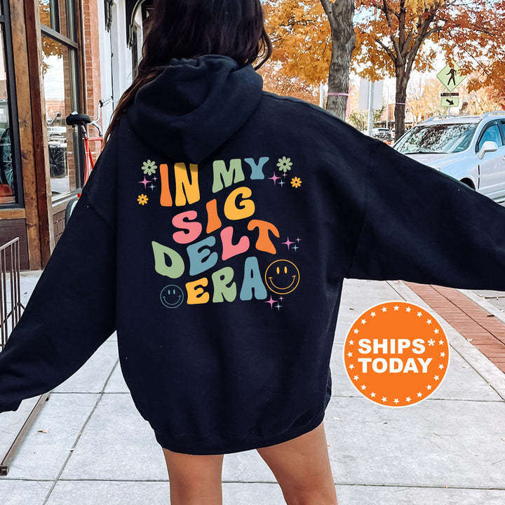 In My Sig Delt Era | Sigma Delta Tau Rockin' Sorority Sweatshirt | Sorority Merch | Big Little Reveal Gift | Custom Greek Apparel