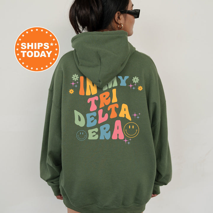 In My Tri Delta Era | Delta Delta Delta Rockin' Sorority Sweatshirt | Sorority Merch | Big Little Reveal Gift | Greek Apparel