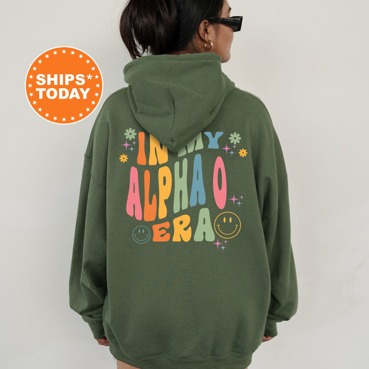 In My Alpha O Era | Alpha Omicron Pi Rockin' Sorority Sweatshirt | AOII Sorority Merch | Big Little Reveal Gift | Greek Apparel