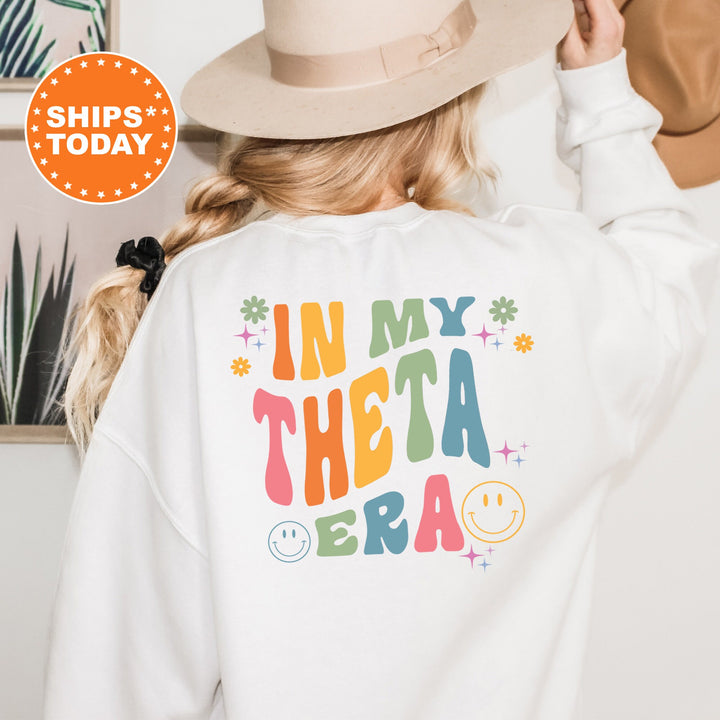 In My Theta Era | Kappa Alpha Theta Rockin' Sorority Sweatshirt | Sorority Merch | Big Little Reveal Gift | Custom Greek Apparel
