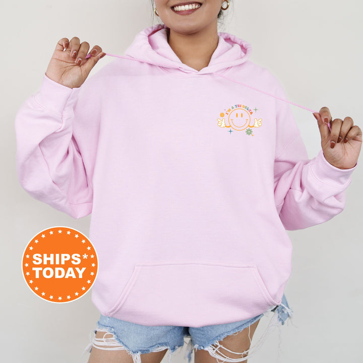 In My Tri Delta Era | Delta Delta Delta Rockin' Sorority Sweatshirt | Sorority Merch | Big Little Reveal Gift | Greek Apparel