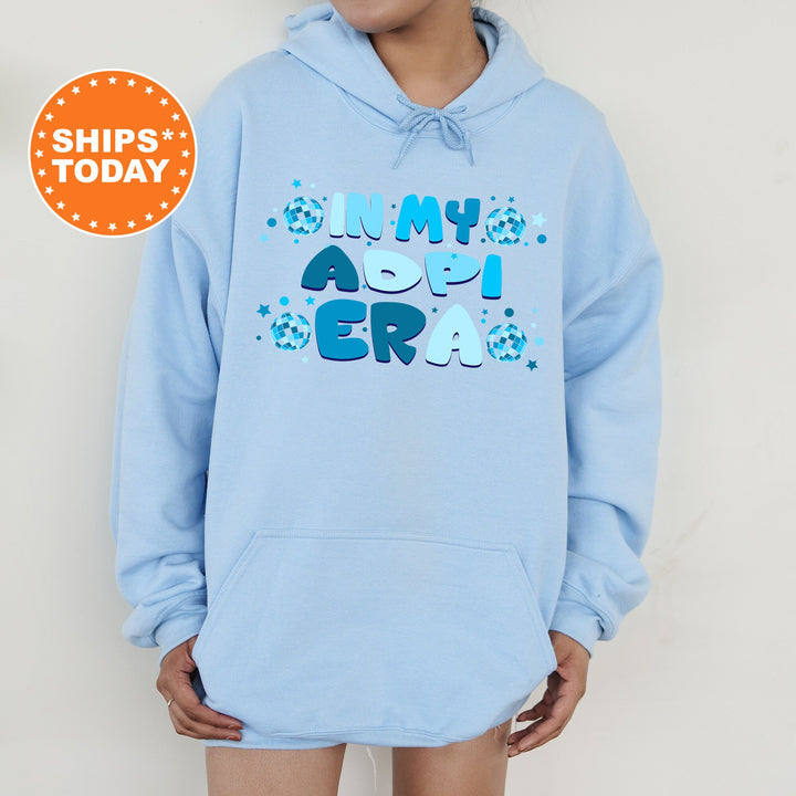 In My ADPI Era | Alpha Delta Pi Blue Disco Sorority Sweatshirt | Greek Sweatshirt | Big Little Sorority Gift | Sorority Merch _ 15800g