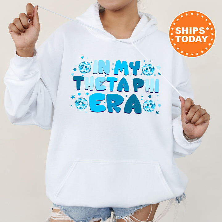 In My Theta Phi Era | Theta Phi Alpha Blue Disco Sorority Sweatshirt | Greek Sweatshirt | Big Little Sorority Gift | Sorority Merch _ 15823g