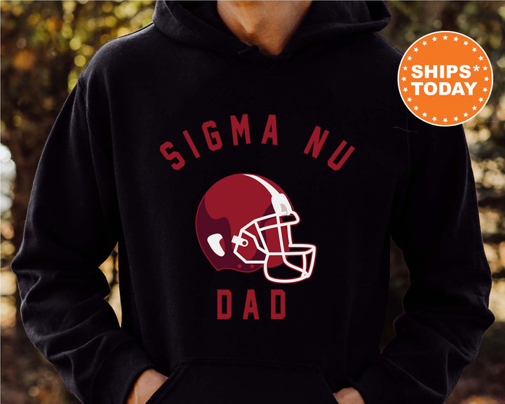 Sigma Nu Fraternity Dad Fraternity Sweatshirt | Sigma Nu Dad Sweatshirt | Fraternity Gift | College Greek Apparel | Gift For Dad _ 6719g