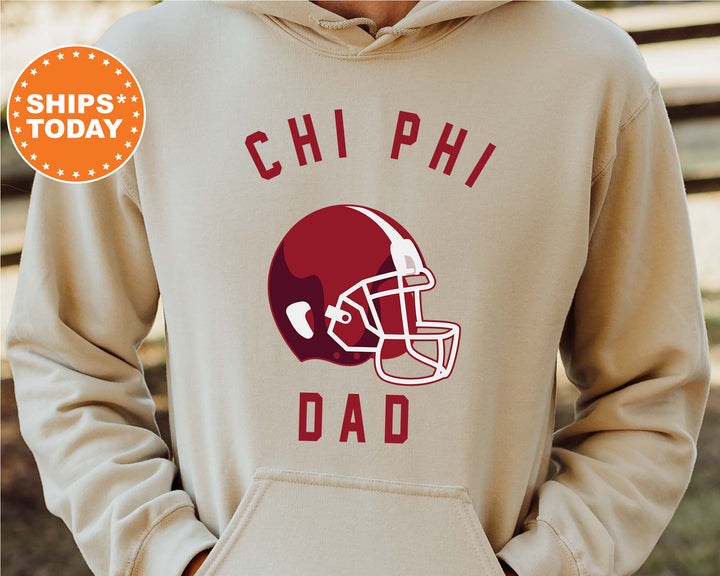 Chi Phi Fraternity Dad Fraternity Sweatshirt | Chi Phi Dad Sweatshirt | Fraternity Gift | College Greek Apparel | Gift For Dad _ 6701g