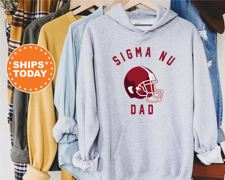 Sigma Nu Fraternity Dad Fraternity Sweatshirt | Sigma Nu Dad Sweatshirt | Fraternity Gift | College Greek Apparel | Gift For Dad _ 6719g