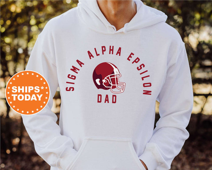 Sigma Alpha Epsilon Fraternity Dad Fraternity Sweatshirt | SAE Dad Sweatshirt | Fraternity Gift | Greek Apparel | Gift For Dad _ 6716g