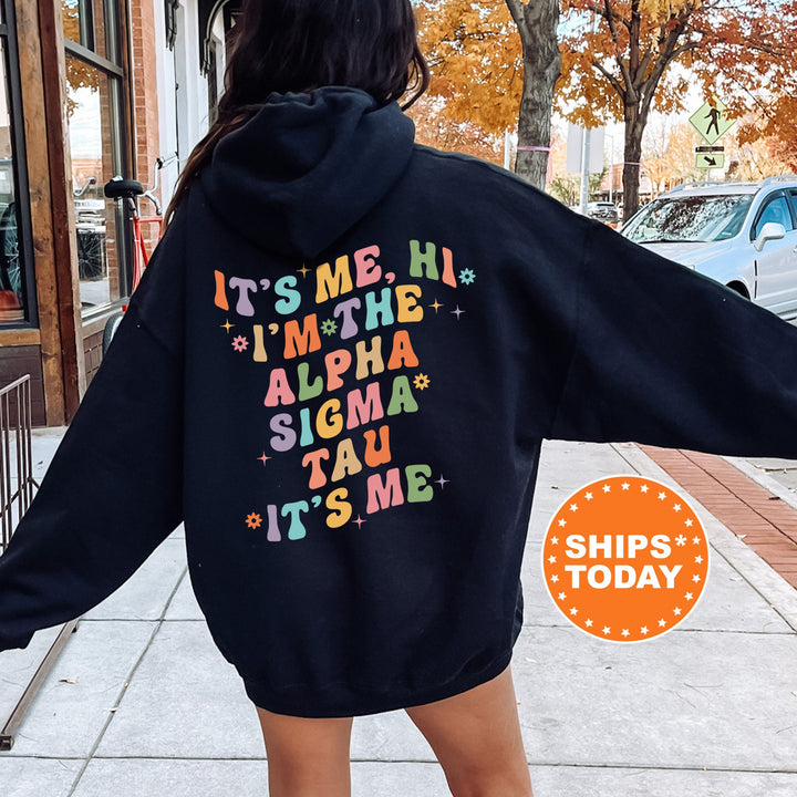 It's Me Hi I'm The Alpha Sigma Tau It's Me | Alpha Sigma Tau Nature's Palette Sorority Sweatshirt | Big Little Sorority Reveal _ 15780g