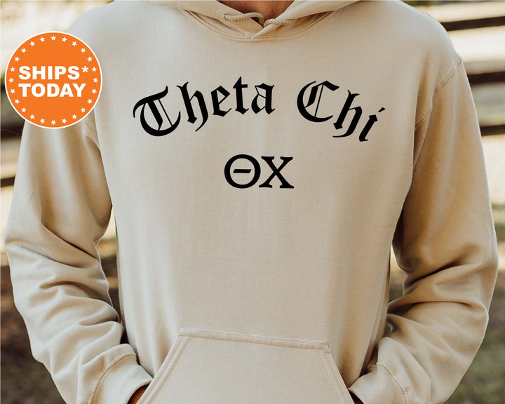 Theta Chi Old English Oaths Fraternity Sweatshirt | Theta Chi Sweatshirt | Rush Sweatshirt | Bid Day Gift | College Greek Apparel _ 11204g