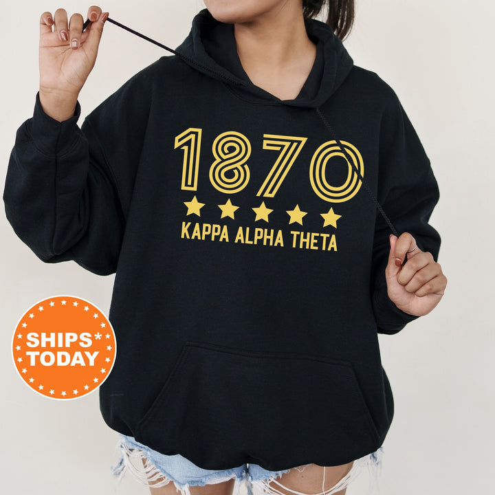 Kappa Alpha Theta Star Girls Sorority Sweatshirt | THETA Sorority Merch | Big Little Reveal Gifts | College Greek Sweatshirt _ 16525g