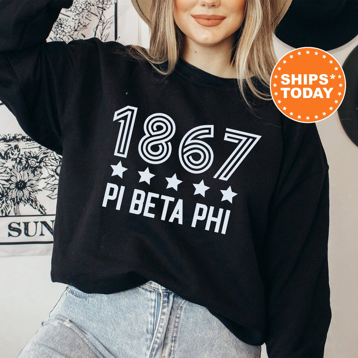 Pi Beta Phi Star Girls Sorority Sweatshirt | Pi Phi Sorority Merch | Big Little Reveal Sorority Gifts | College Greek Sweatshirt _ 16530g
