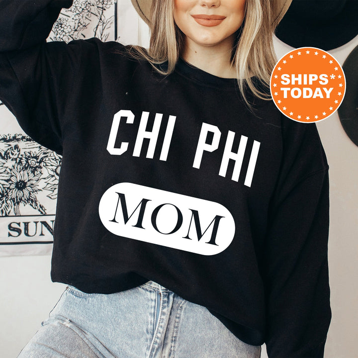 Chi Phi Athletic Mom Fraternity Sweatshirt | Chi Phi Mom Sweatshirt | Fraternity Mom Hoodie | Mother's Day Gift | Gift For Mom
