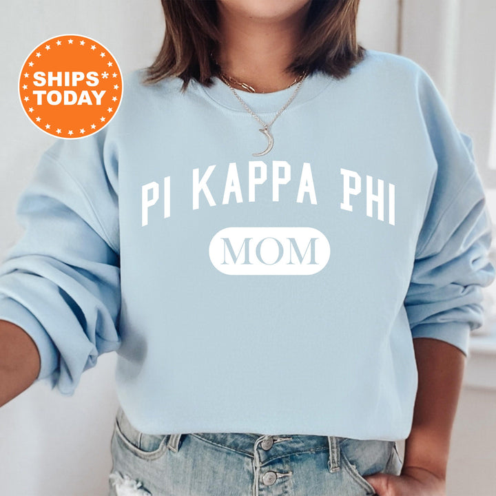 Pi Kappa Phi Athletic Mom Fraternity Sweatshirt | Pi Kapp Mom Sweatshirt | Fraternity Mom Hoodie | Mother's Day Gift | Gift For Mom
