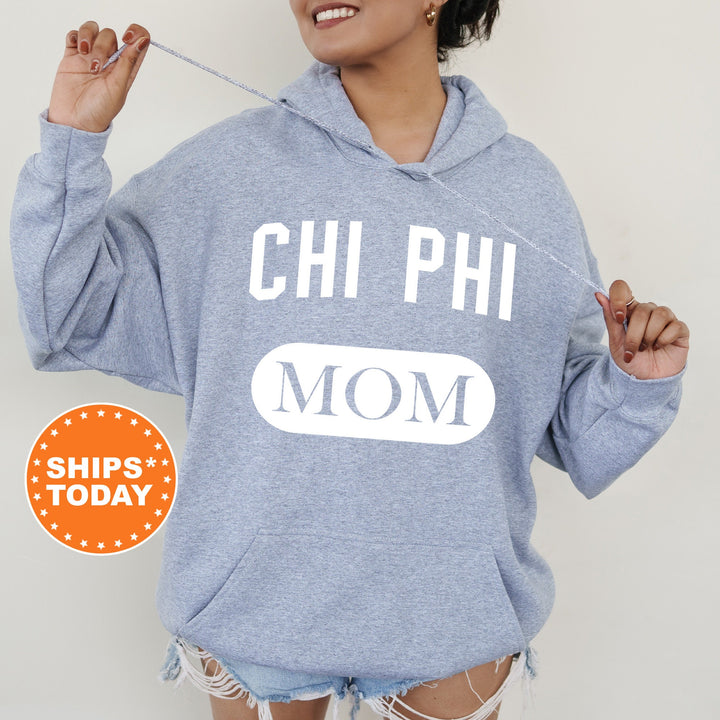 Chi Phi Athletic Mom Fraternity Sweatshirt | Chi Phi Mom Sweatshirt | Fraternity Mom Hoodie | Mother's Day Gift | Gift For Mom