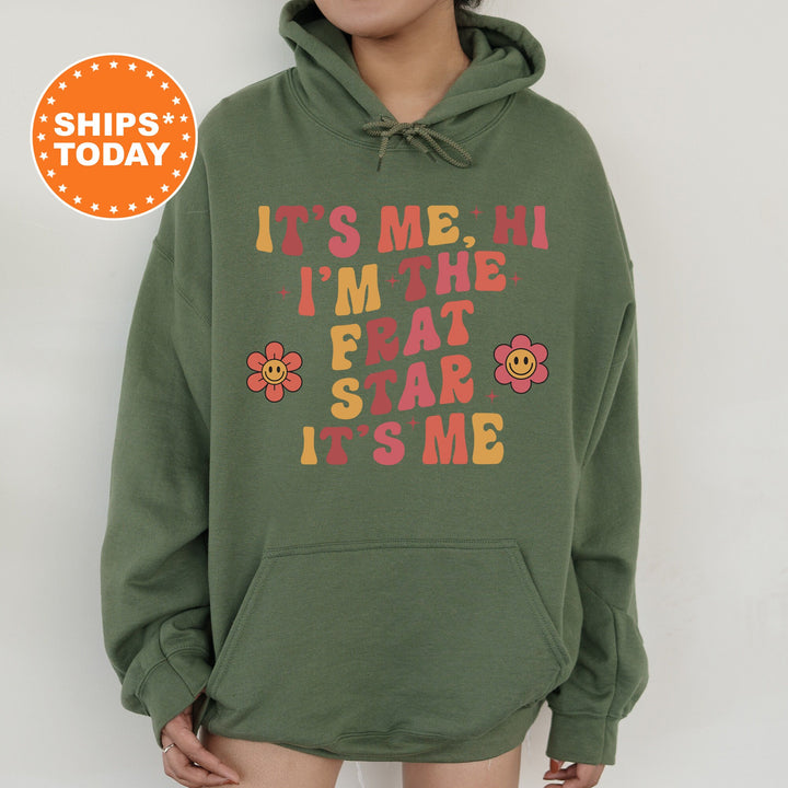 It's Me Hi I'm The Frat Star It's Me | Frat Star Azalea Sorority Sweatshirt | Big Little Reveal | Sorority Recruitment Bid Day Gift _ 501FS