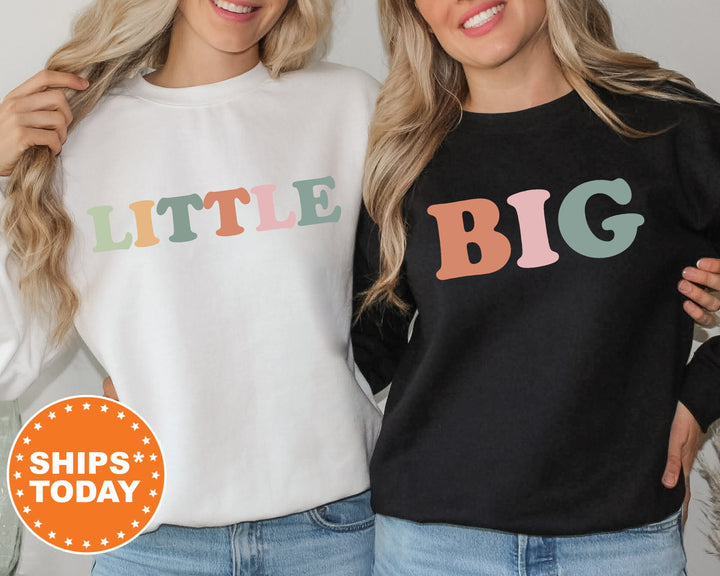 Big Little GBig GGBig Pastel Tints Sorority Sweatshirt | Big Little Reveal Gifts | Big Little Family Sweatshirt | Sorority Apparel _ 101